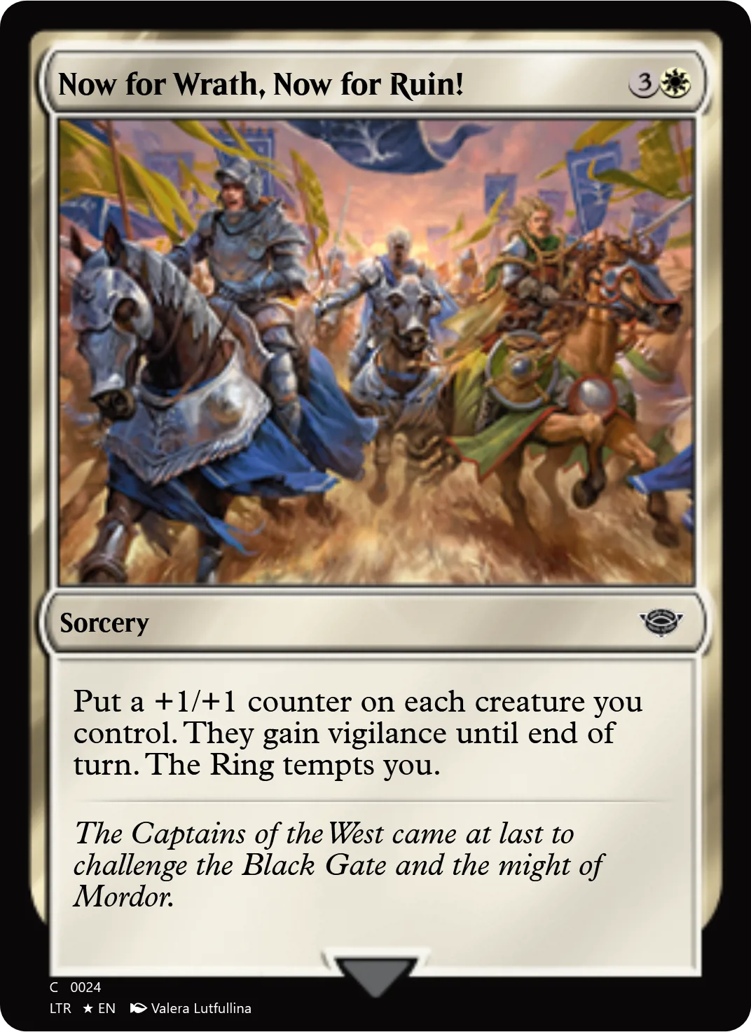 Now for Wrath, Now for Ruin!