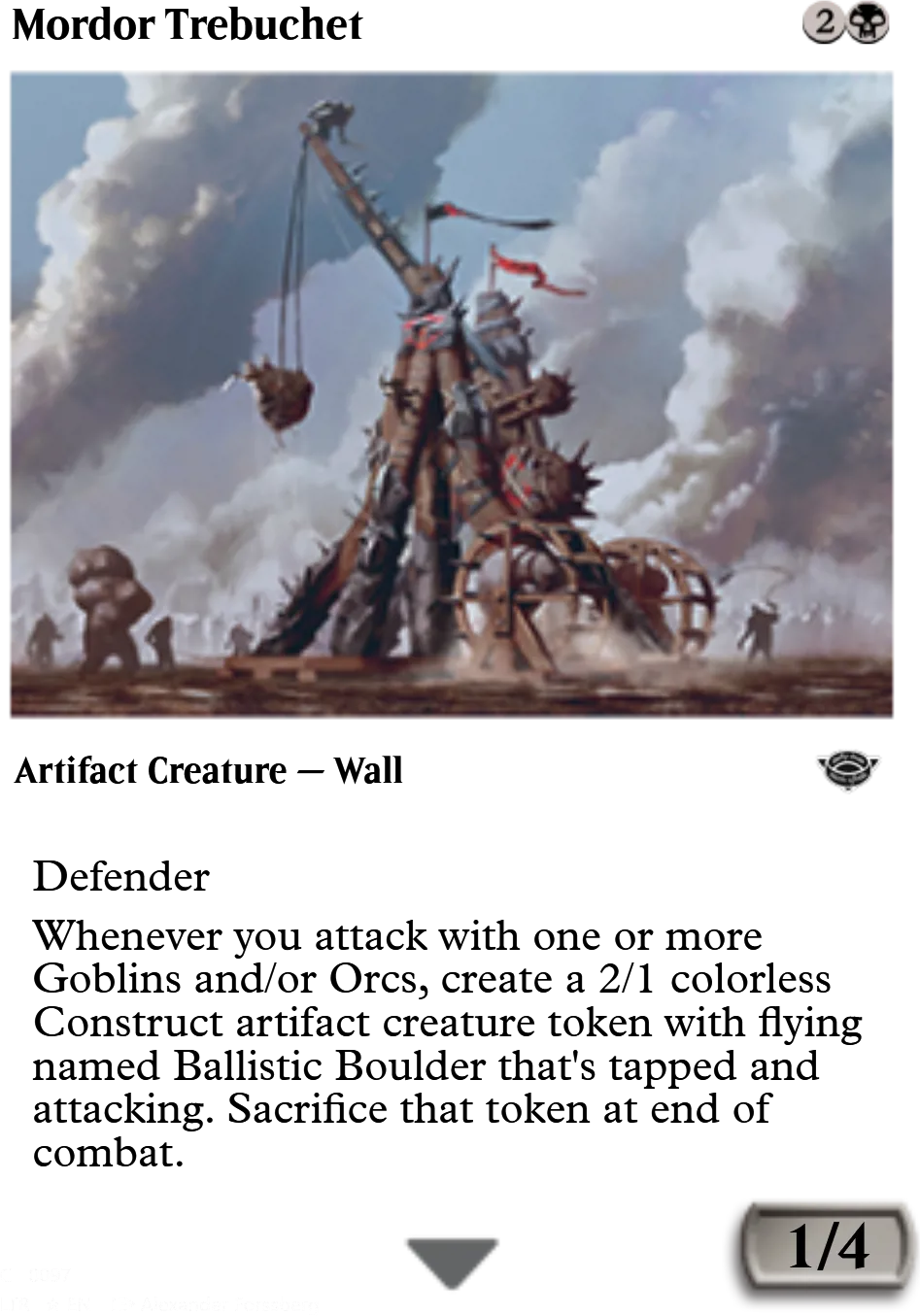 Mordor Trebuchet
