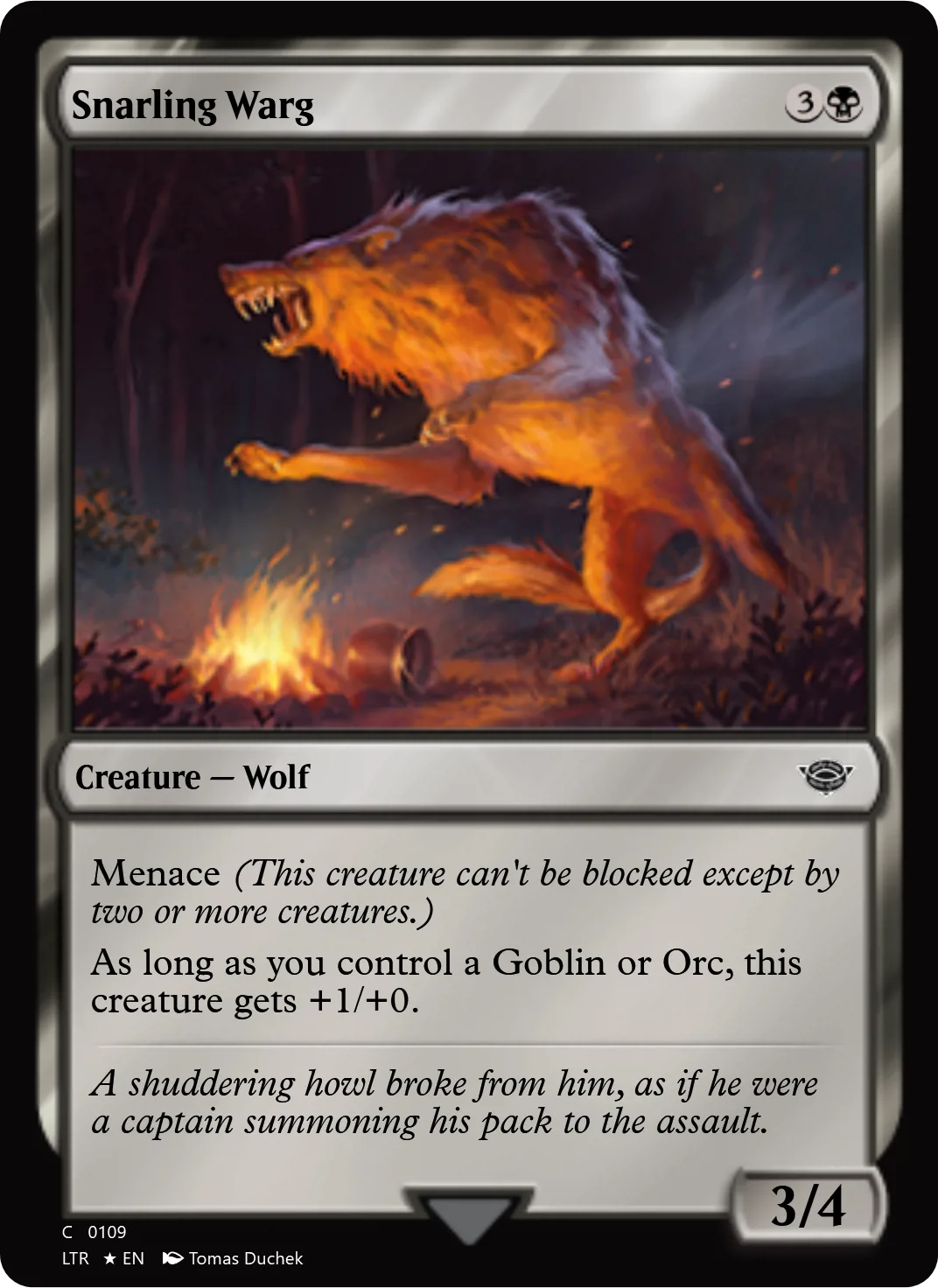 Snarling Warg