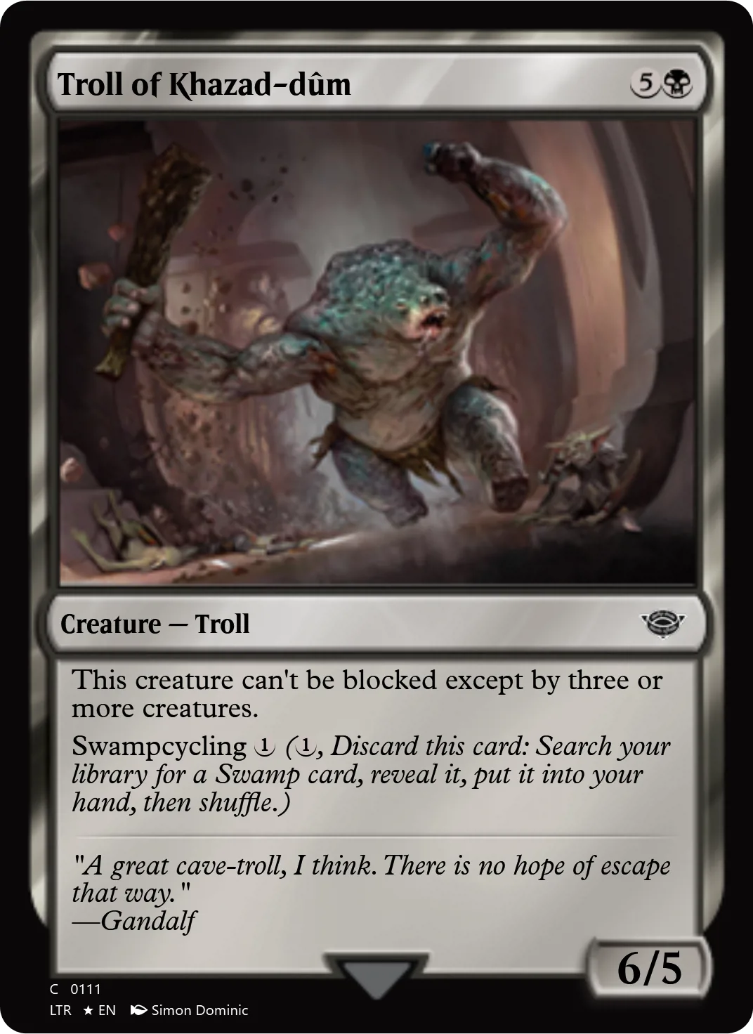 Troll of Khazad-dûm