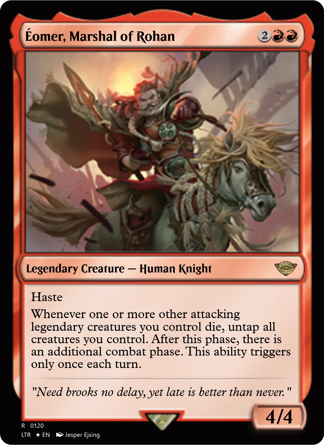 Éomer, Marshal of Rohan
