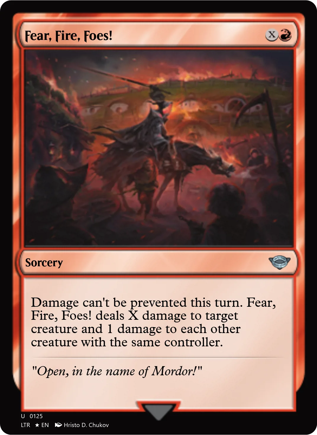 Fear, Fire, Foes!