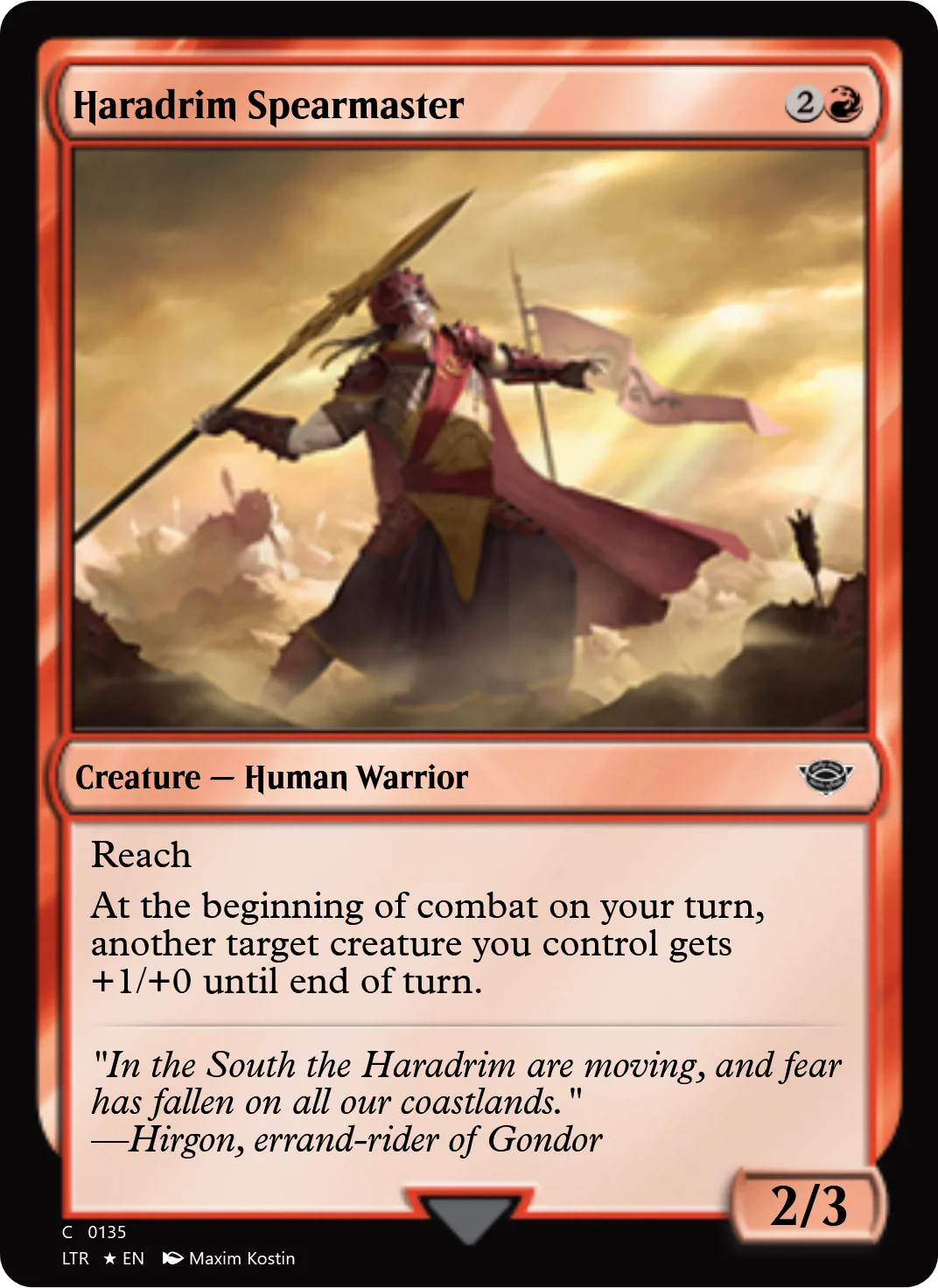 Haradrim Spearmaster