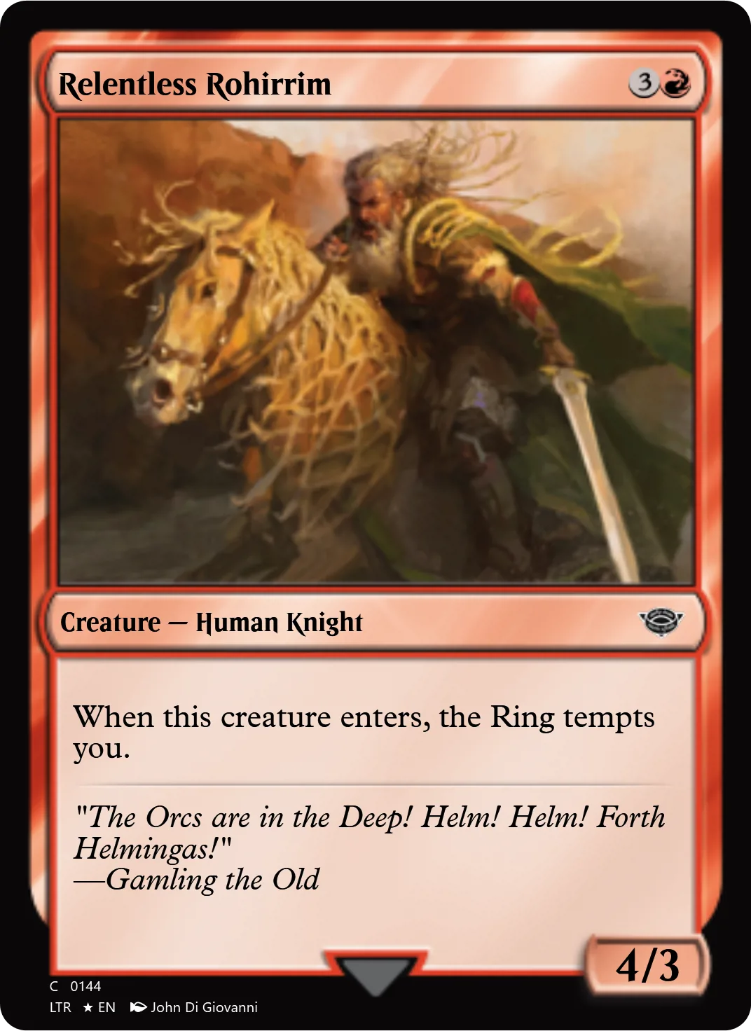 Relentless Rohirrim
