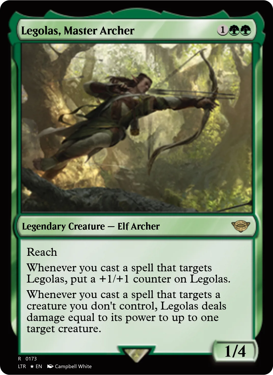 Legolas, Master Archer