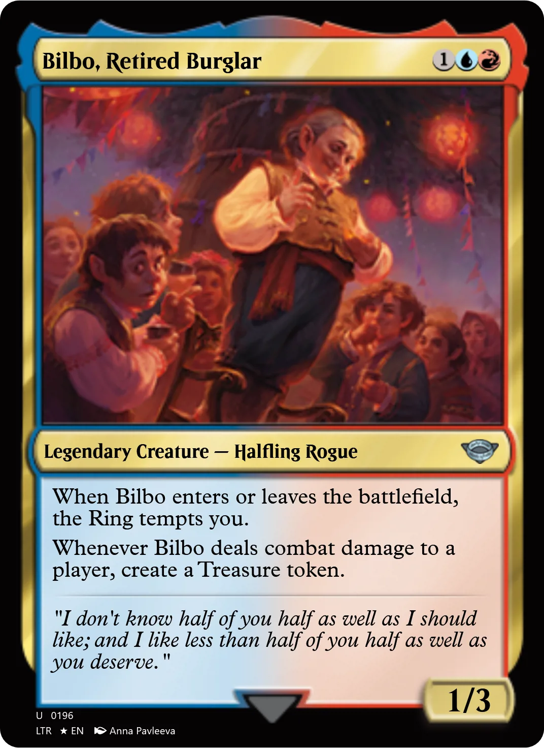 Bilbo, Retired Burglar