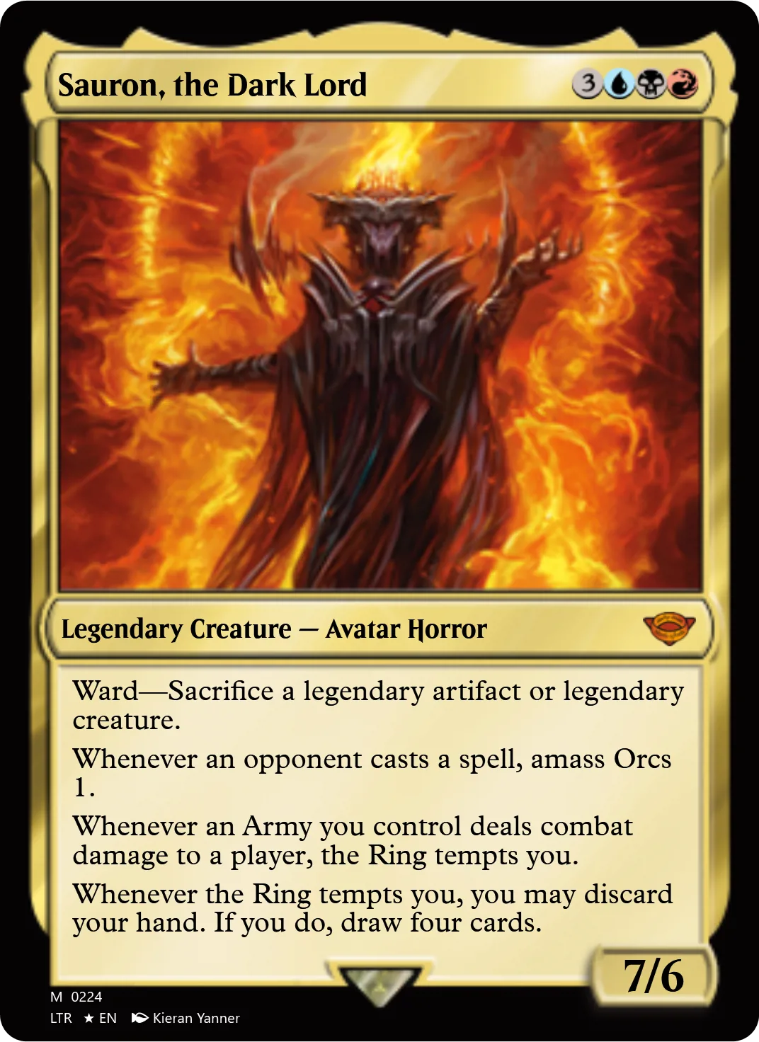 Sauron, the Dark Lord