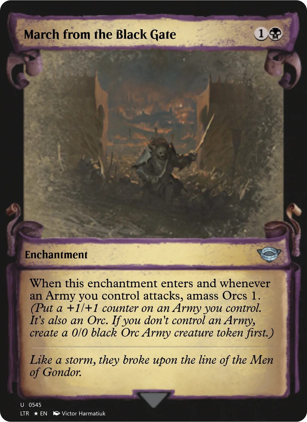 March from the Black Gate