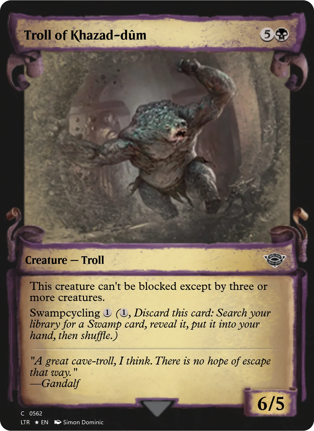 Troll of Khazad-dûm