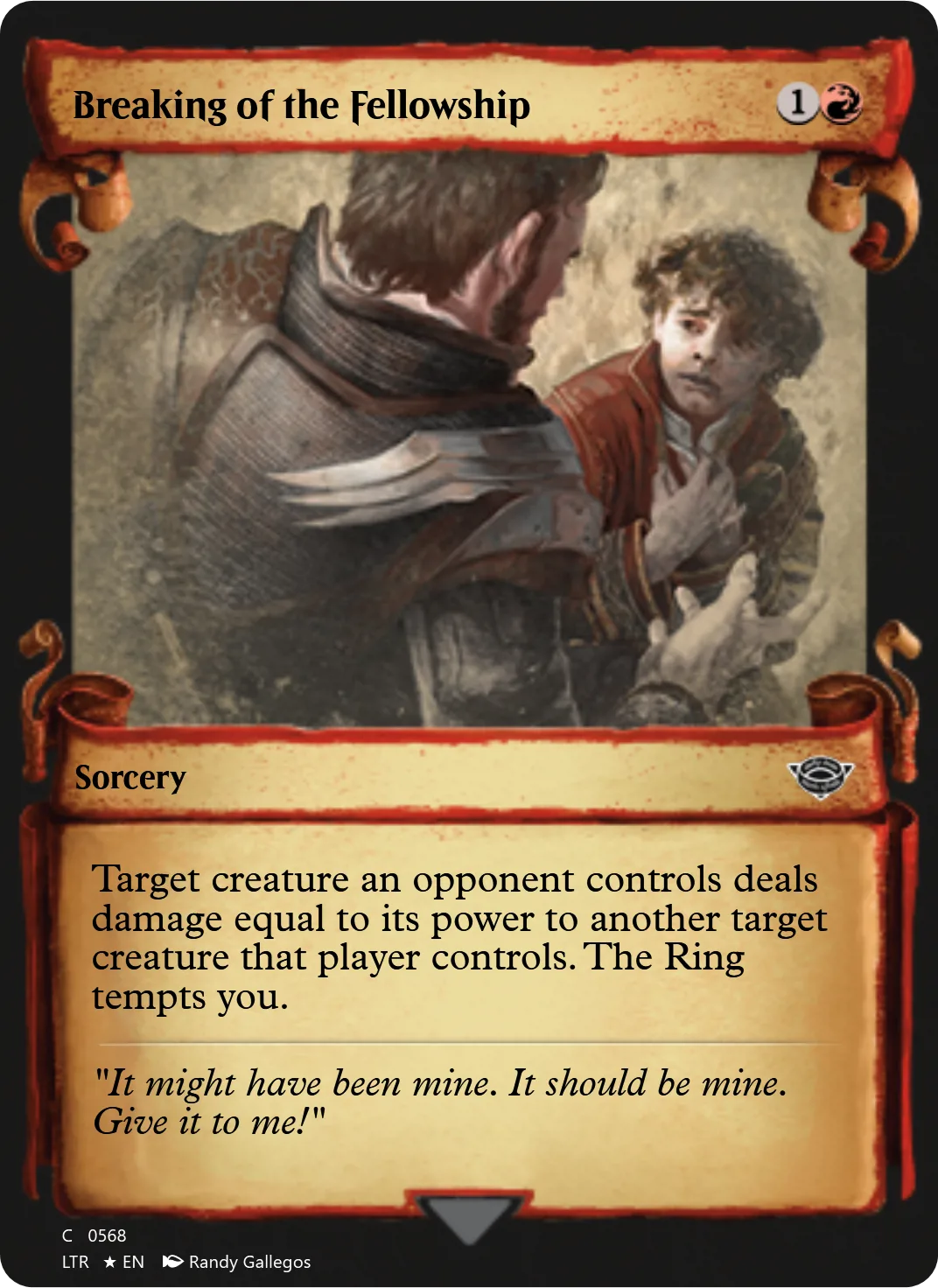 Breaking of the Fellowship