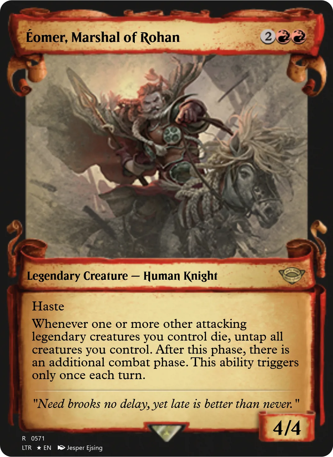 Éomer, Marshal of Rohan