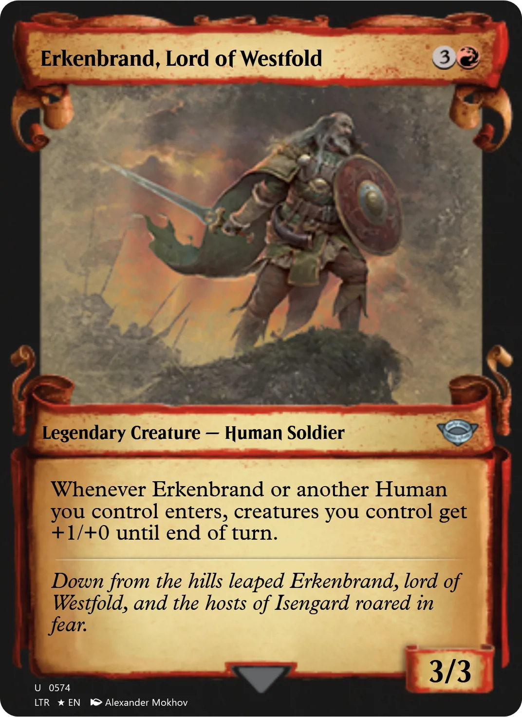Erkenbrand, Lord of Westfold