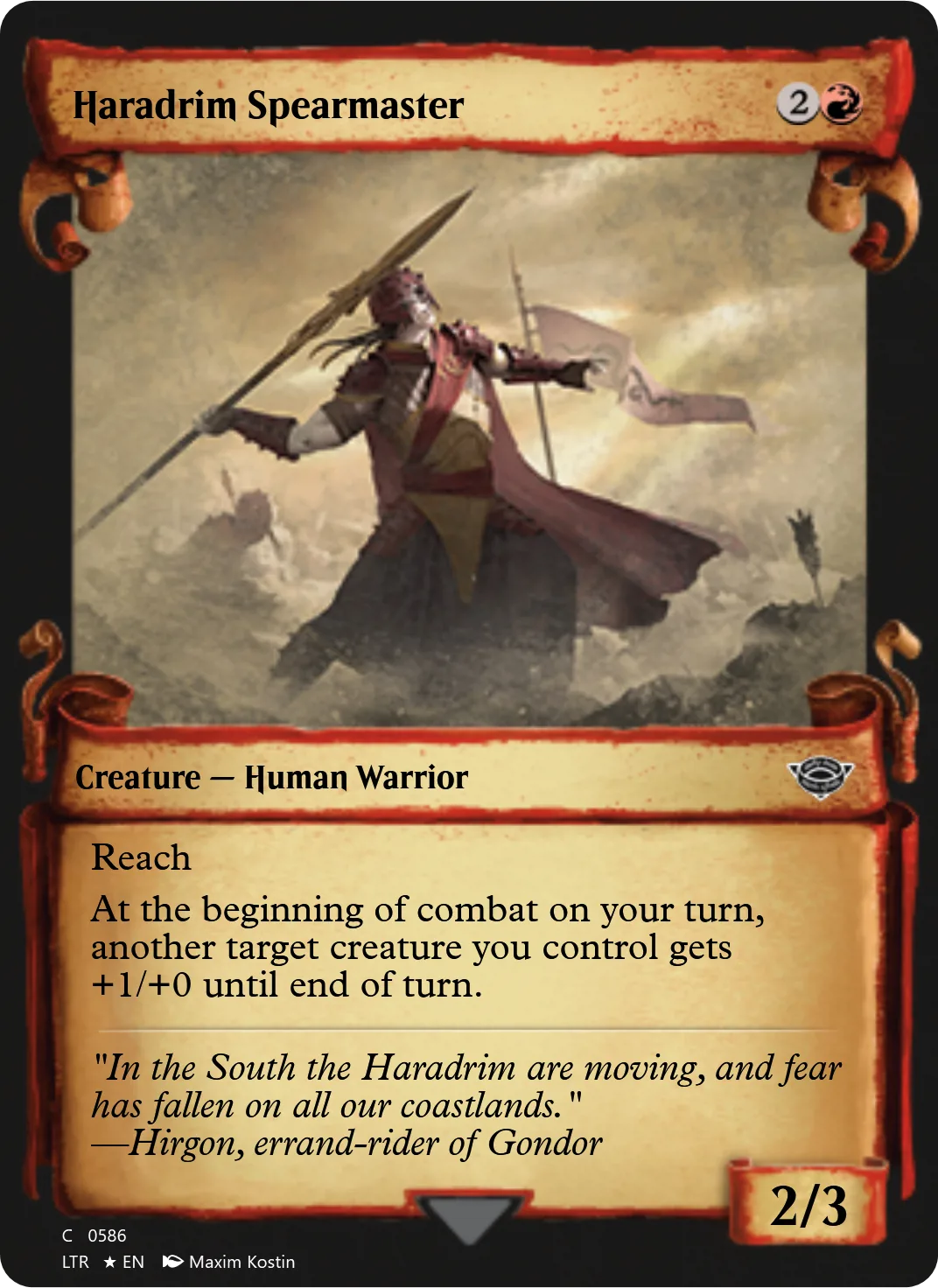 Haradrim Spearmaster