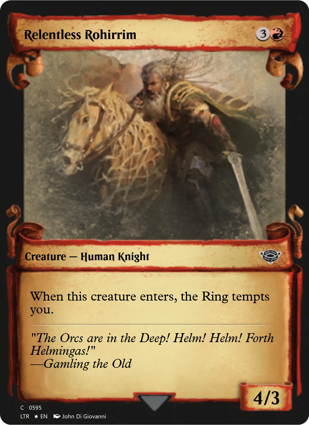 Relentless Rohirrim