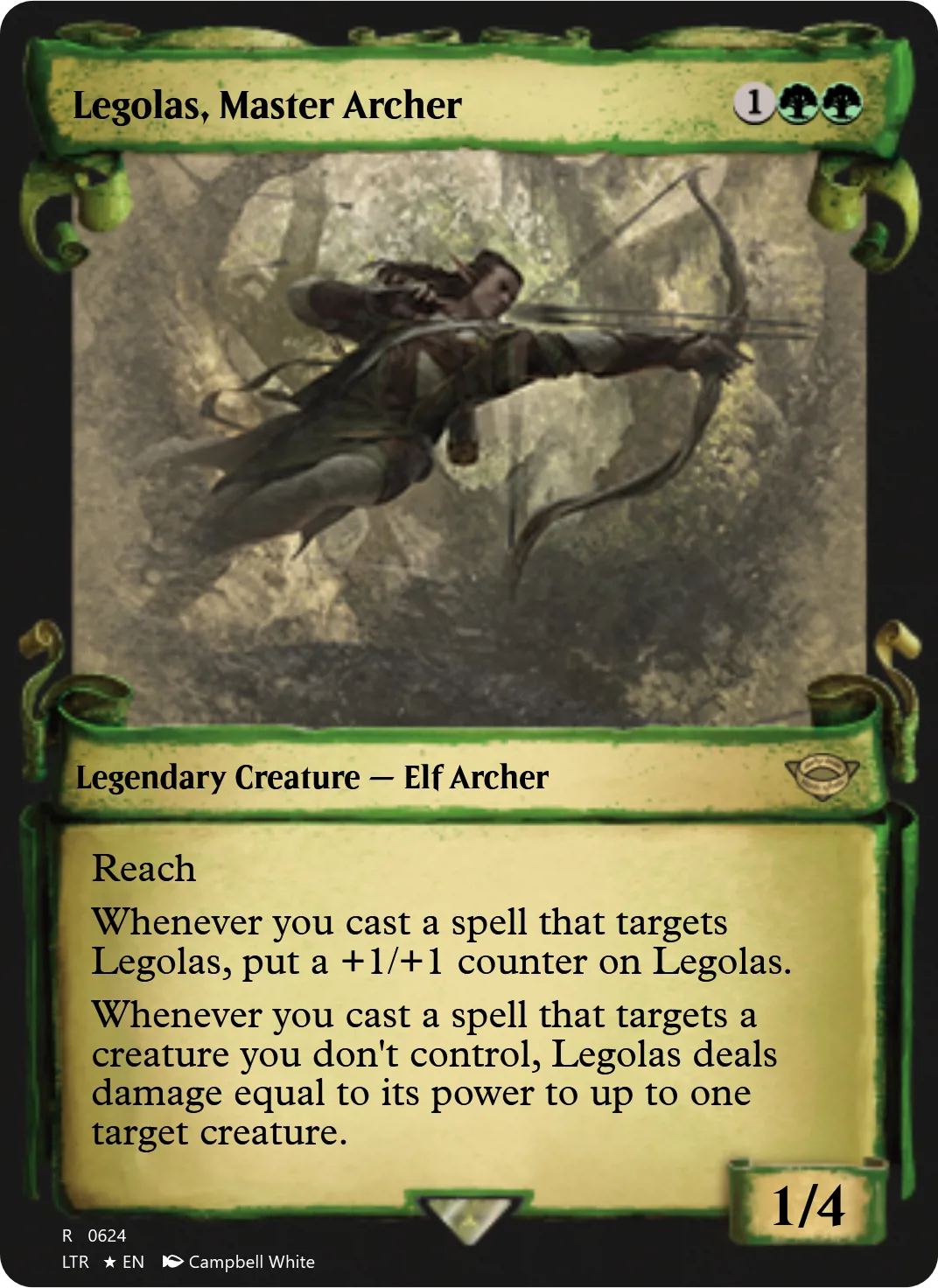 Legolas, Master Archer
