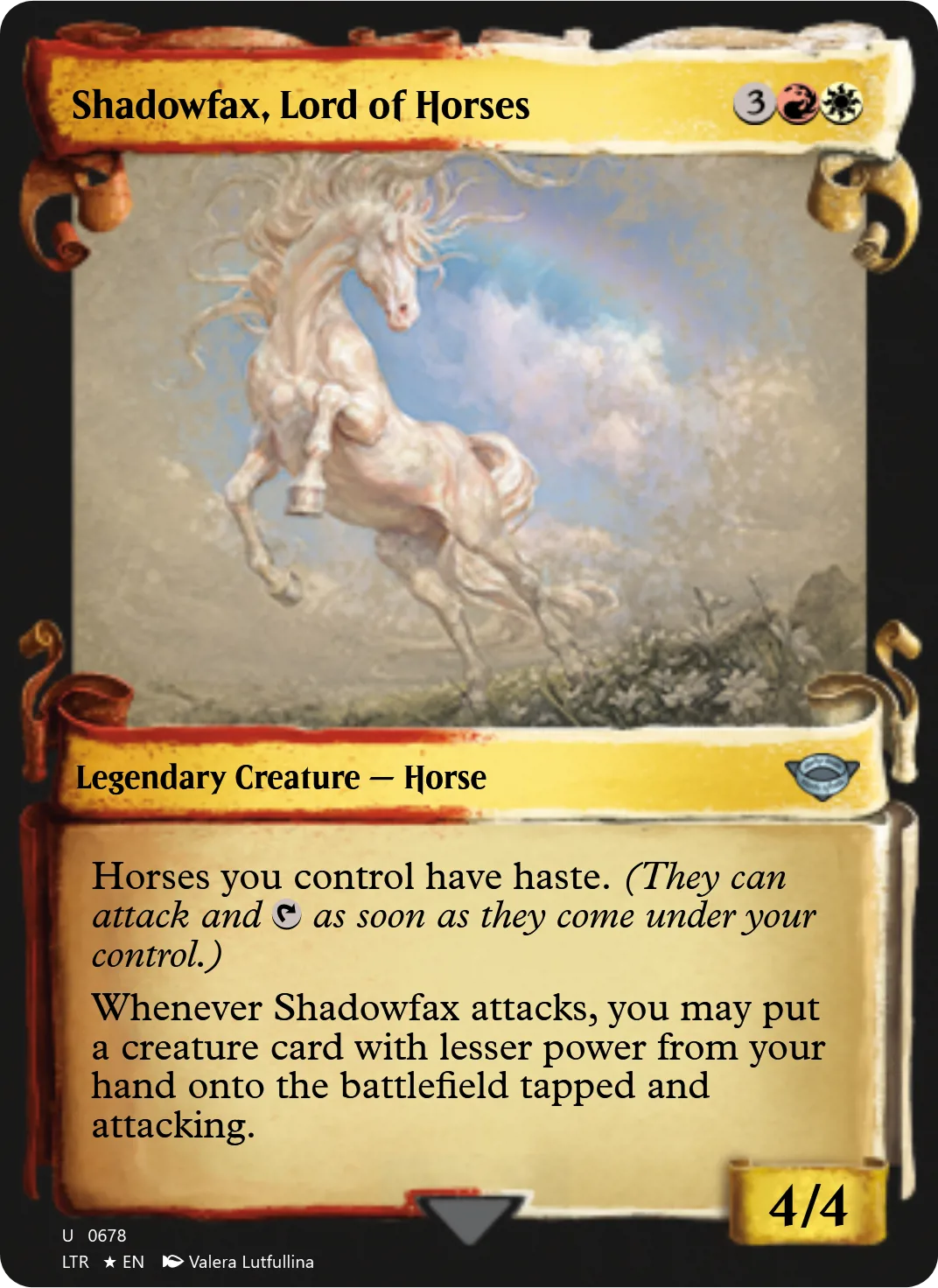 Shadowfax, Lord of Horses