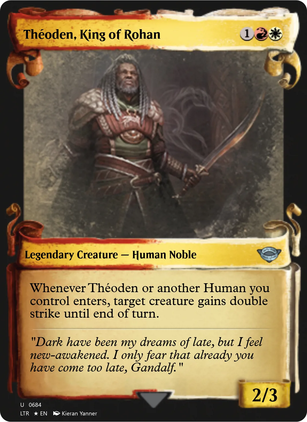 Théoden, King of Rohan