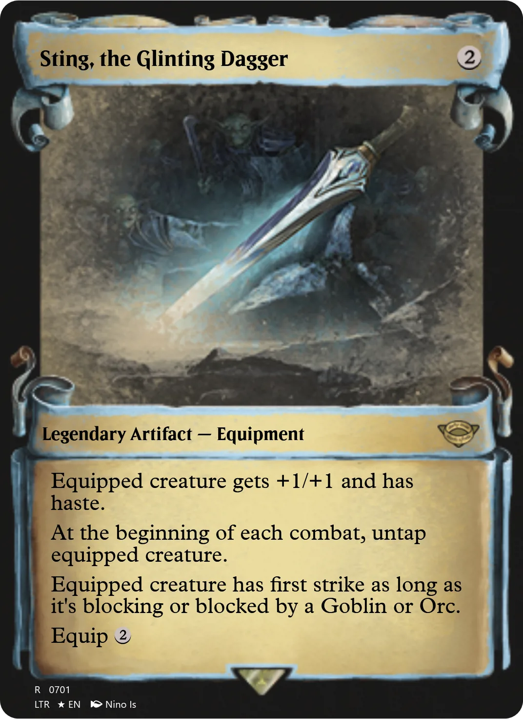 Sting, the Glinting Dagger