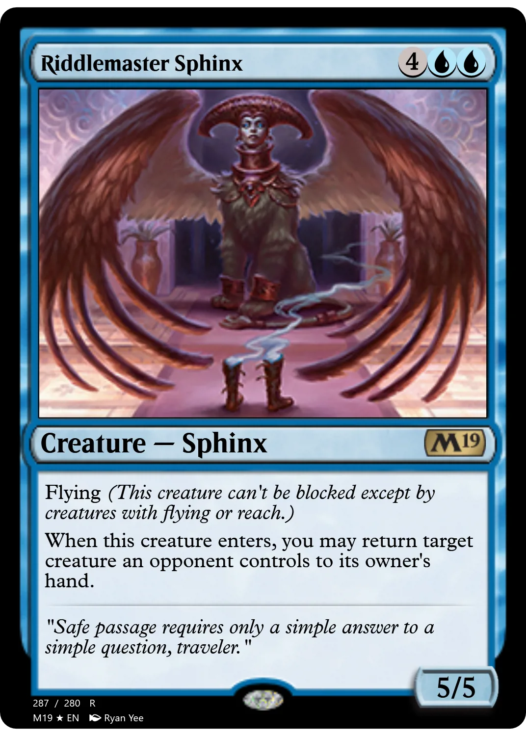 Riddlemaster Sphinx