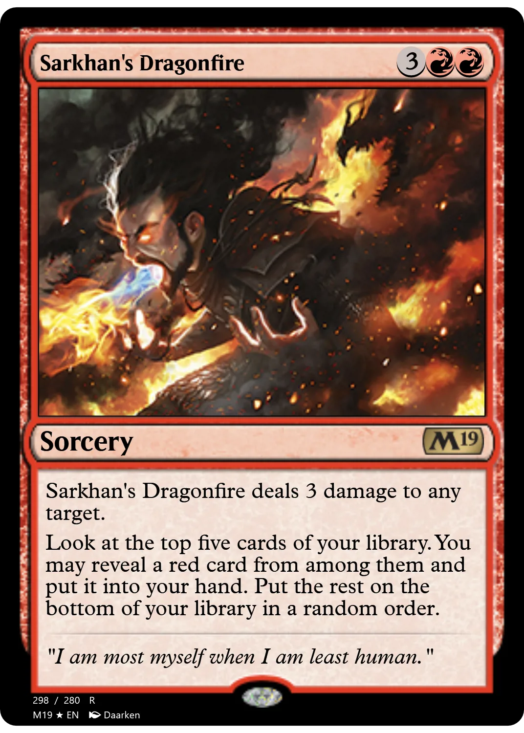 Sarkhan's Dragonfire