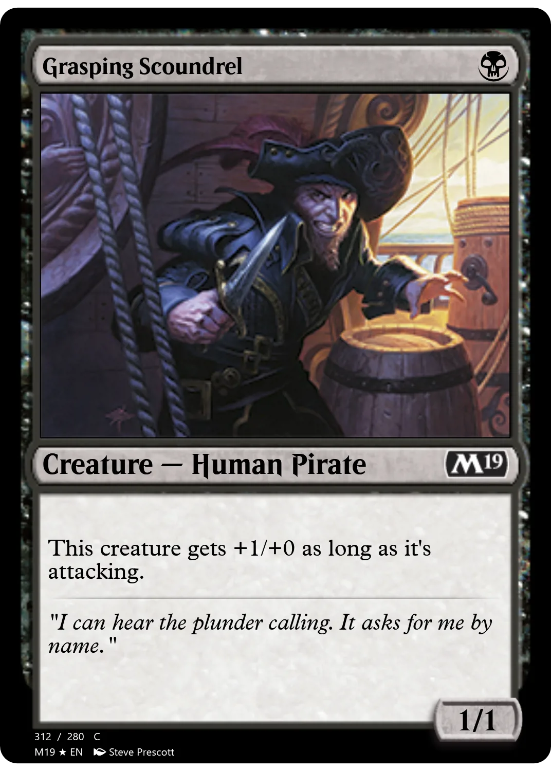 Grasping Scoundrel