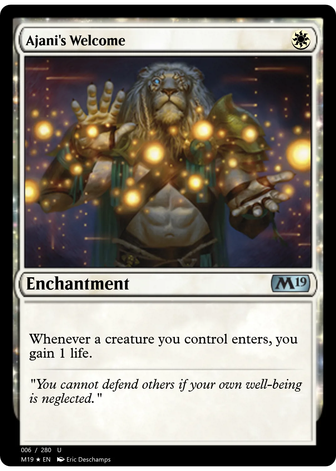 Ajani's Welcome