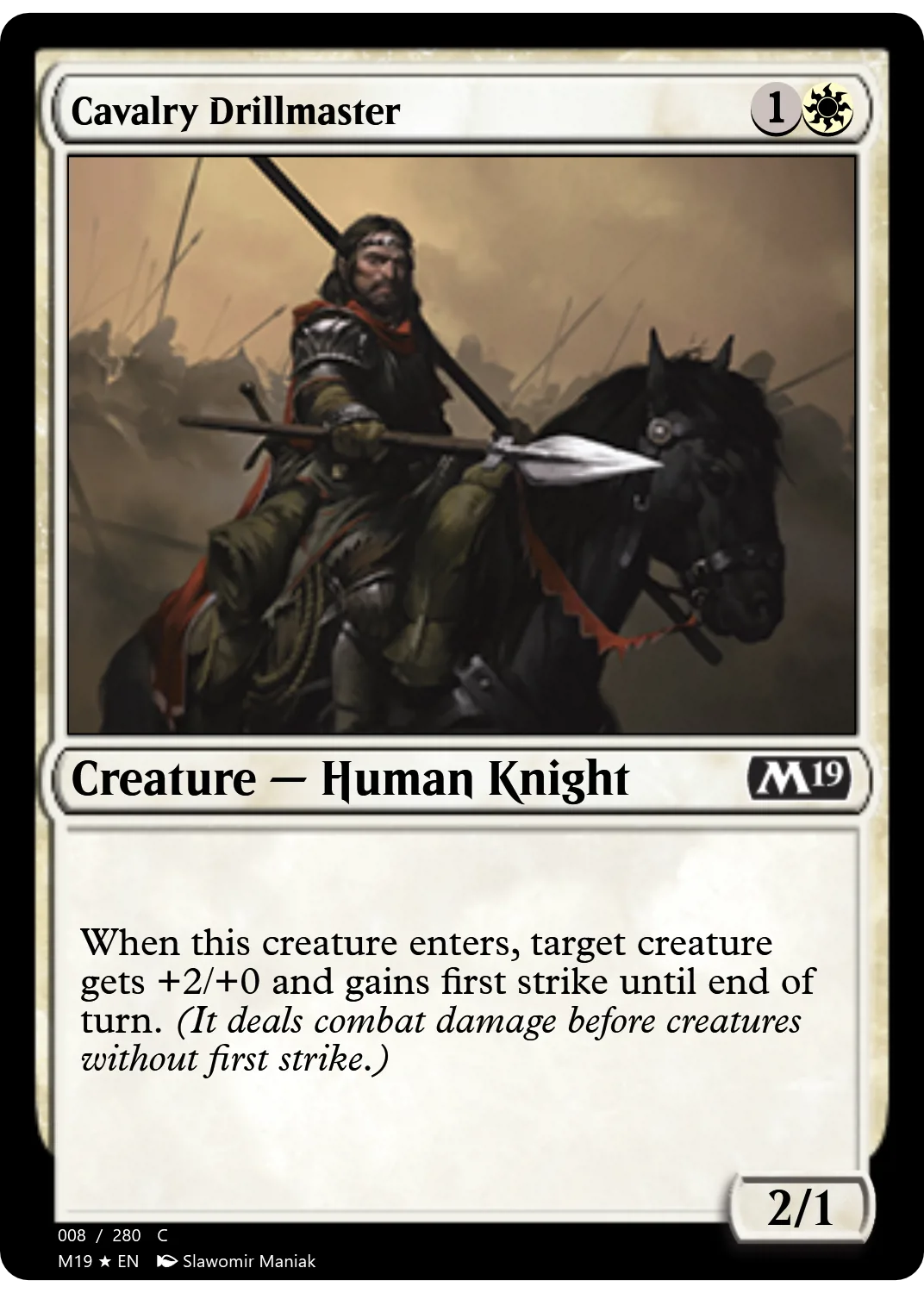 Cavalry Drillmaster