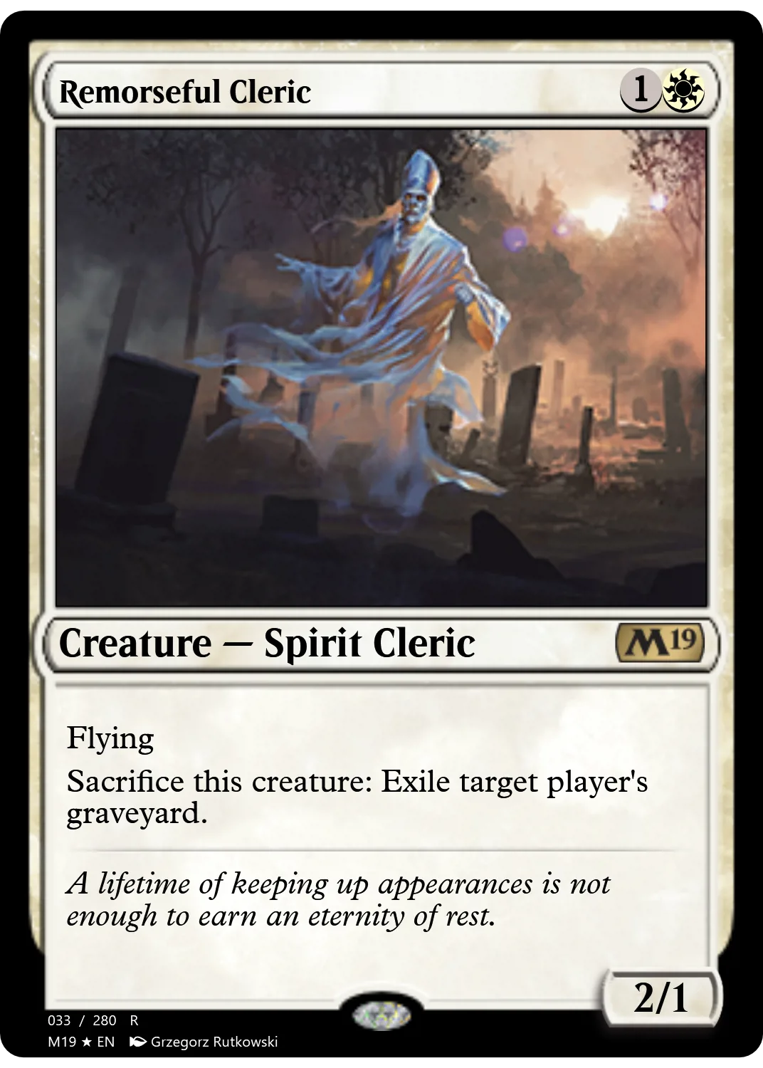 Remorseful Cleric