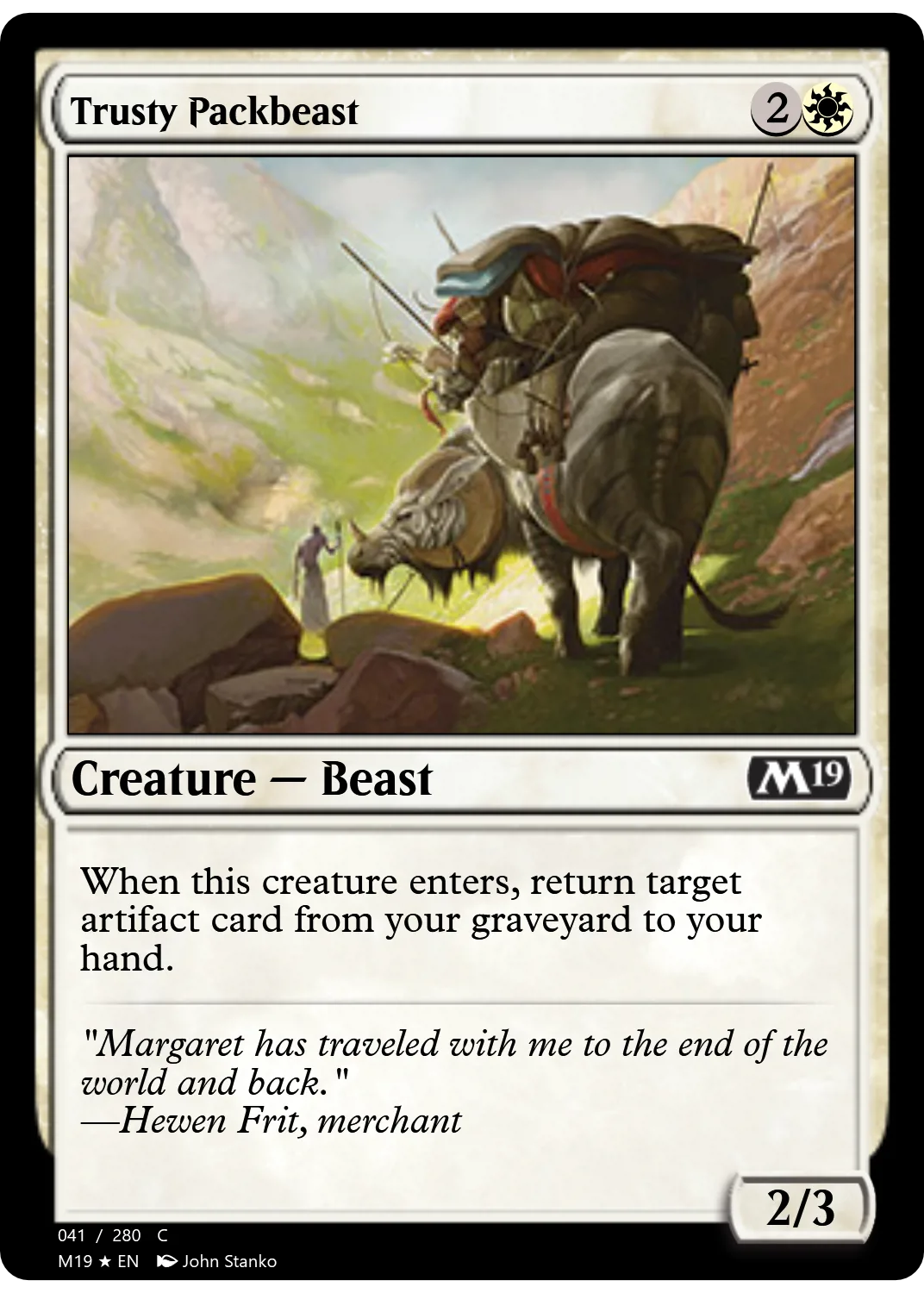 Trusty Packbeast