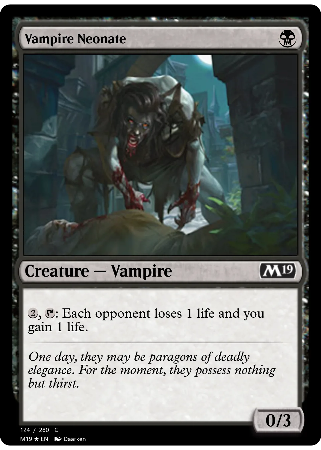 Vampire Neonate