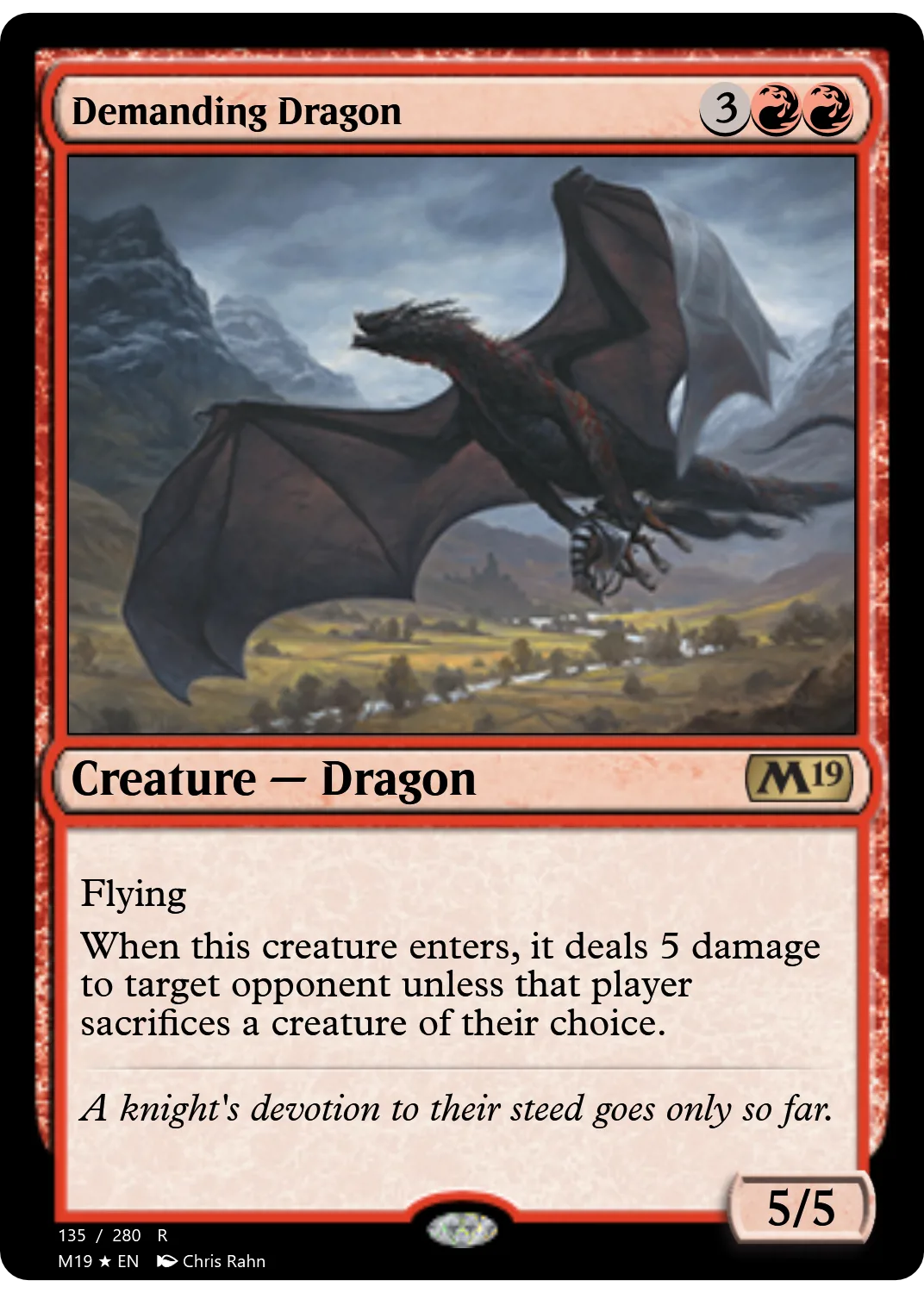 Demanding Dragon