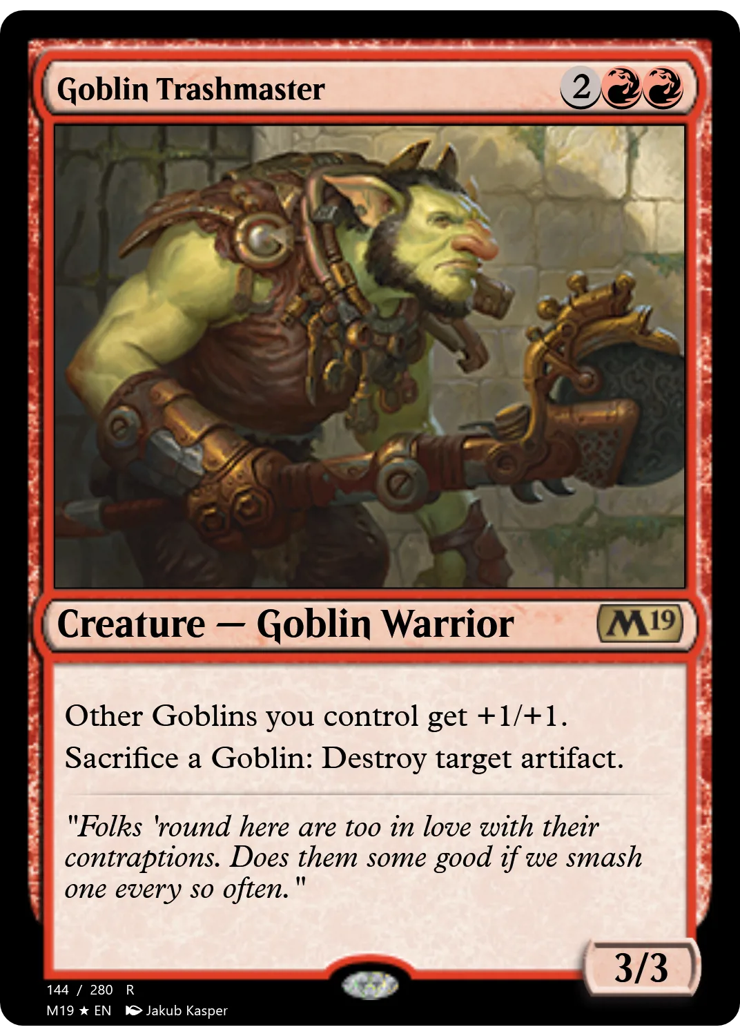 Goblin Trashmaster