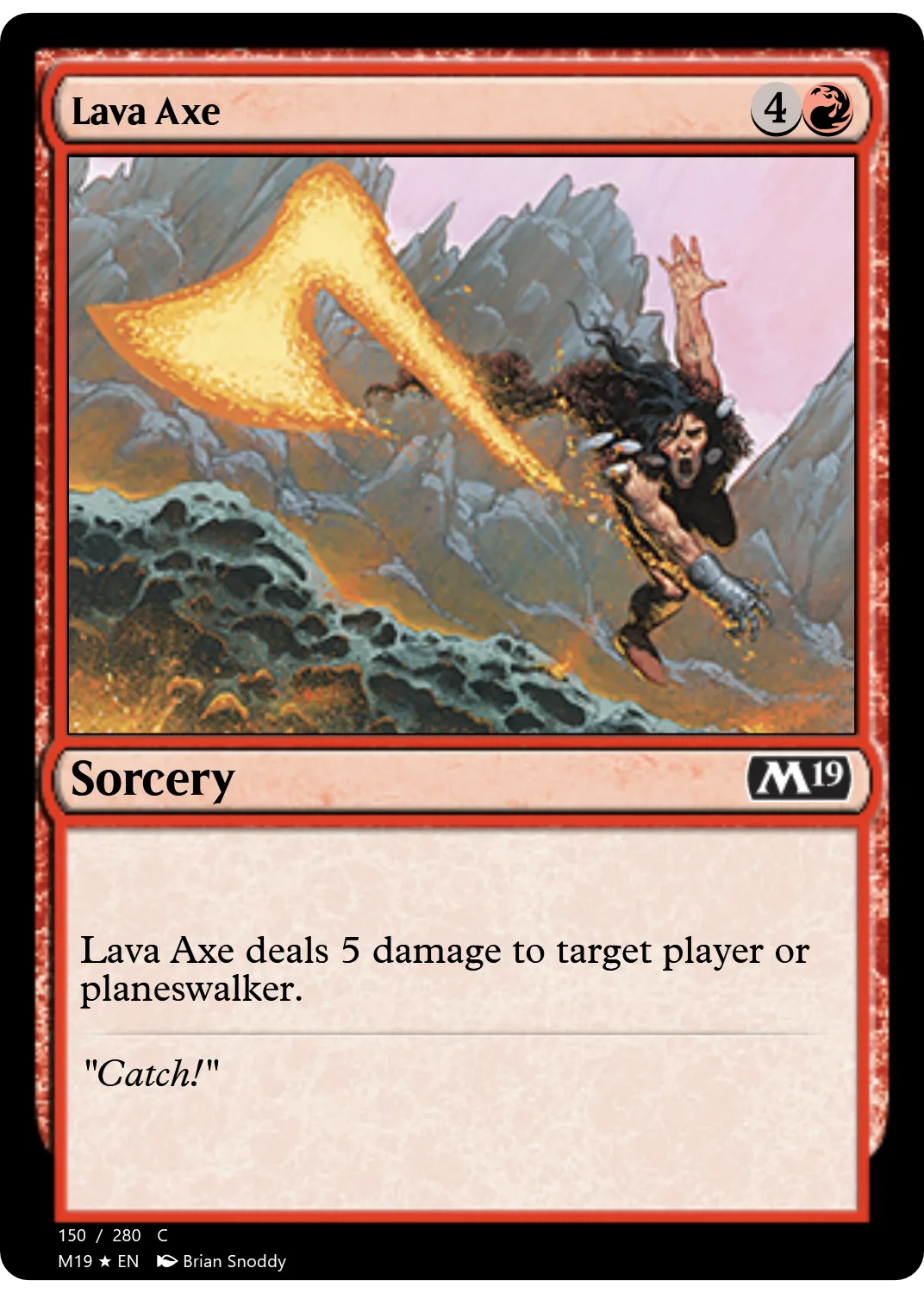 Lava Axe