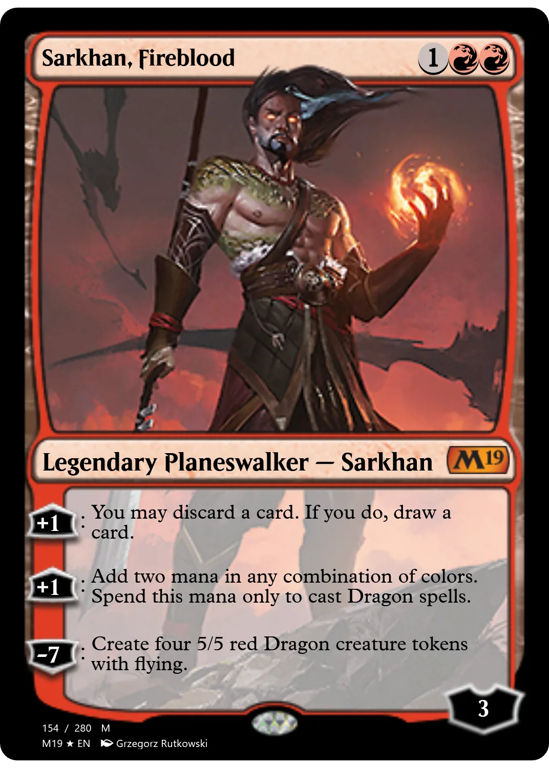 Sarkhan, Fireblood
