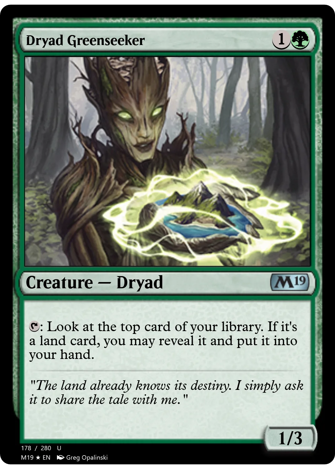 Dryad Greenseeker