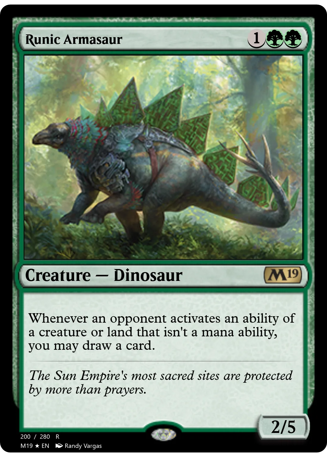 Runic Armasaur