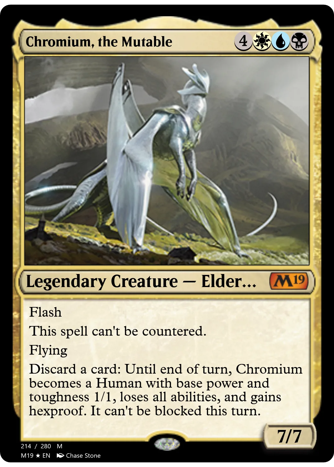 Chromium, the Mutable