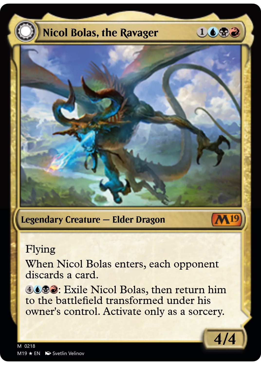 Nicol Bolas, the Ravager