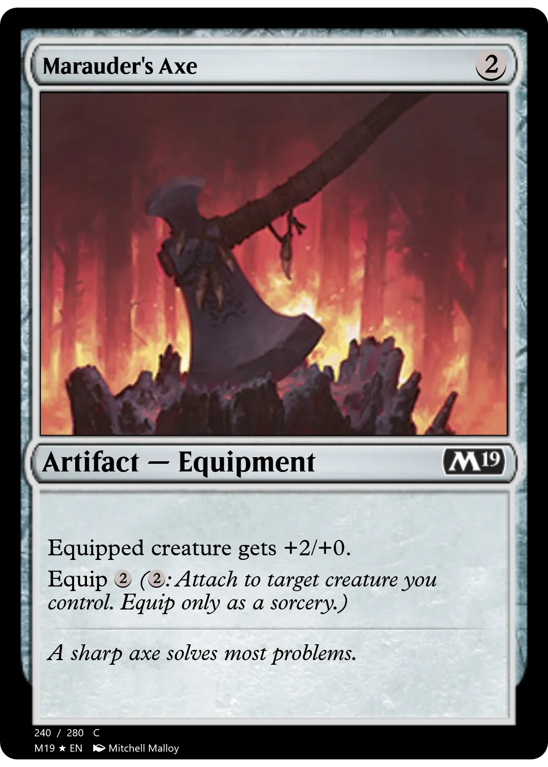 Marauder's Axe