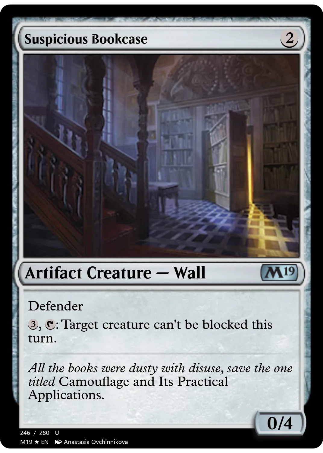 Suspicious Bookcase