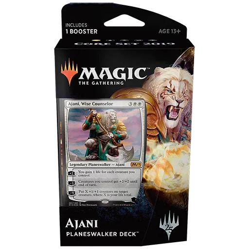 Core Set 2019 Planeswalker Deck: Ajani, Wise Counselor