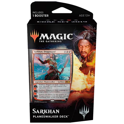Core Set 2019 Planeswalker Deck: Sarkhan, Dragonsoul