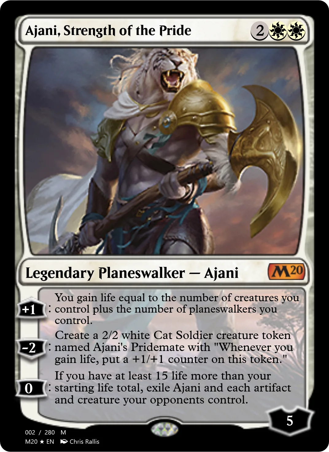 Ajani, Strength of the Pride