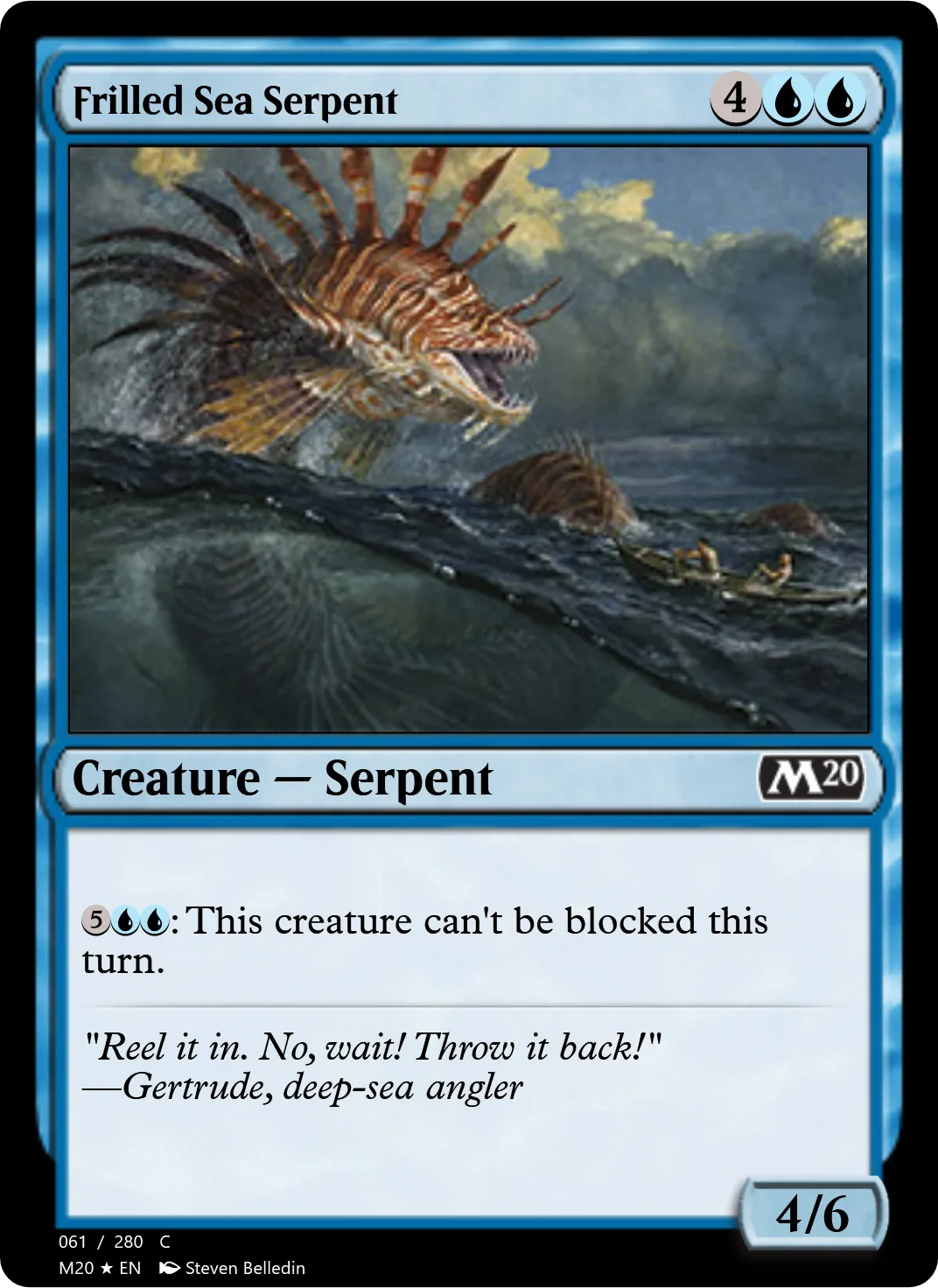 Frilled Sea Serpent