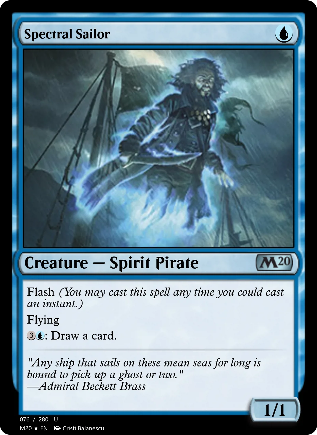 Spectral Sailor