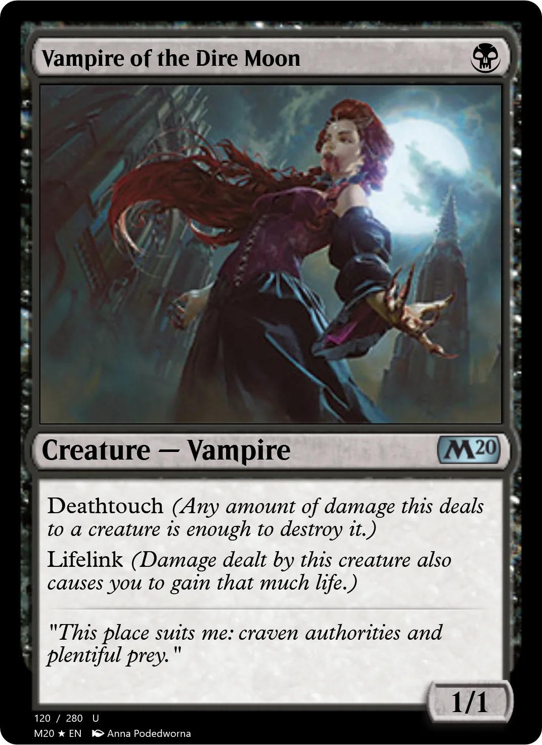 Vampire of the Dire Moon