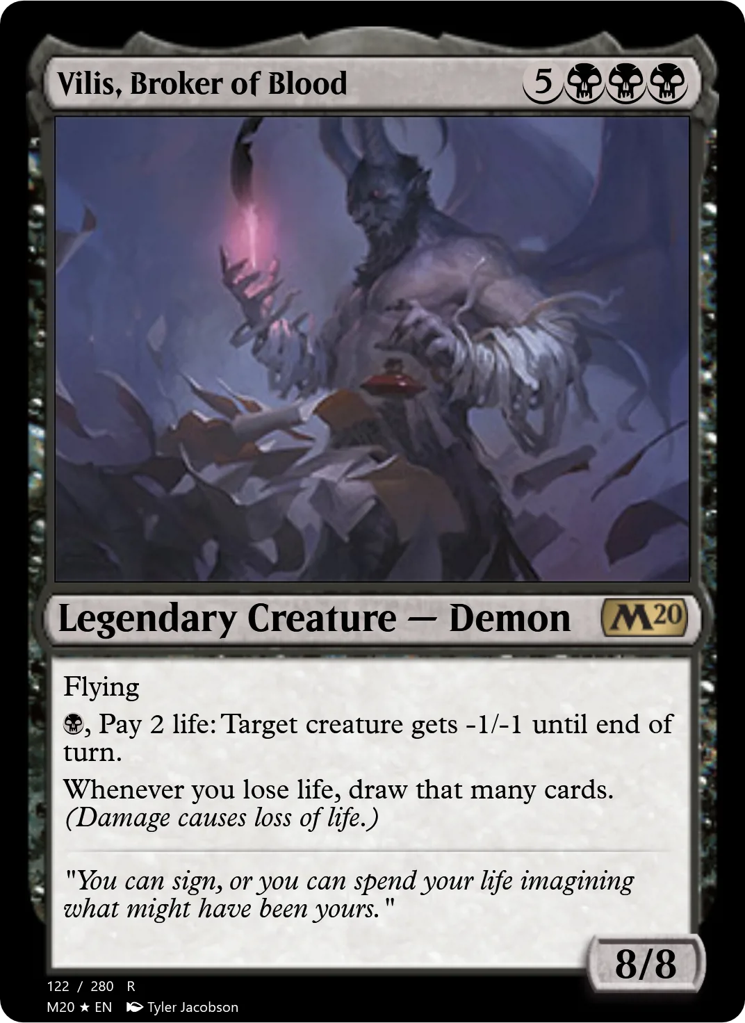 Vilis, Broker of Blood