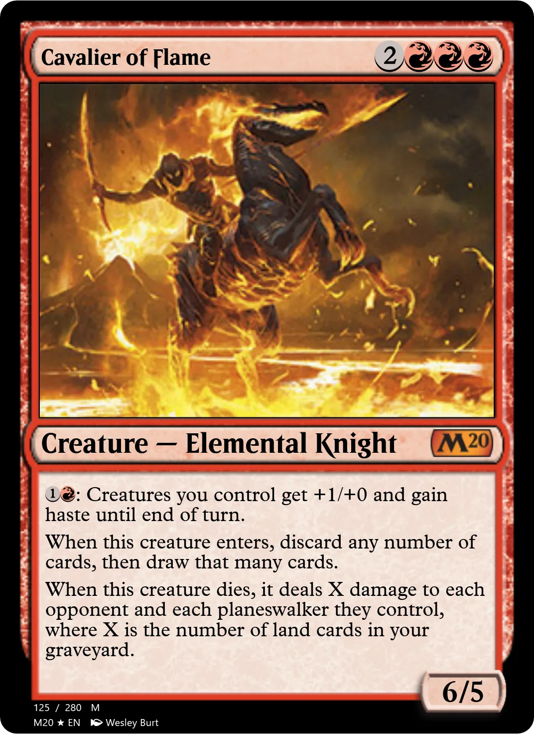 Cavalier of Flame