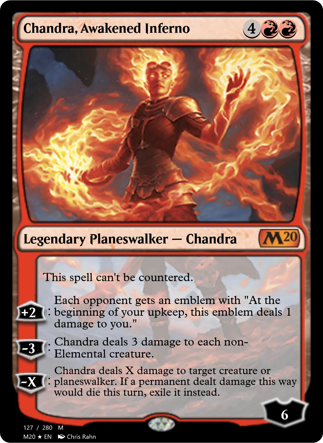 Chandra, Awakened Inferno