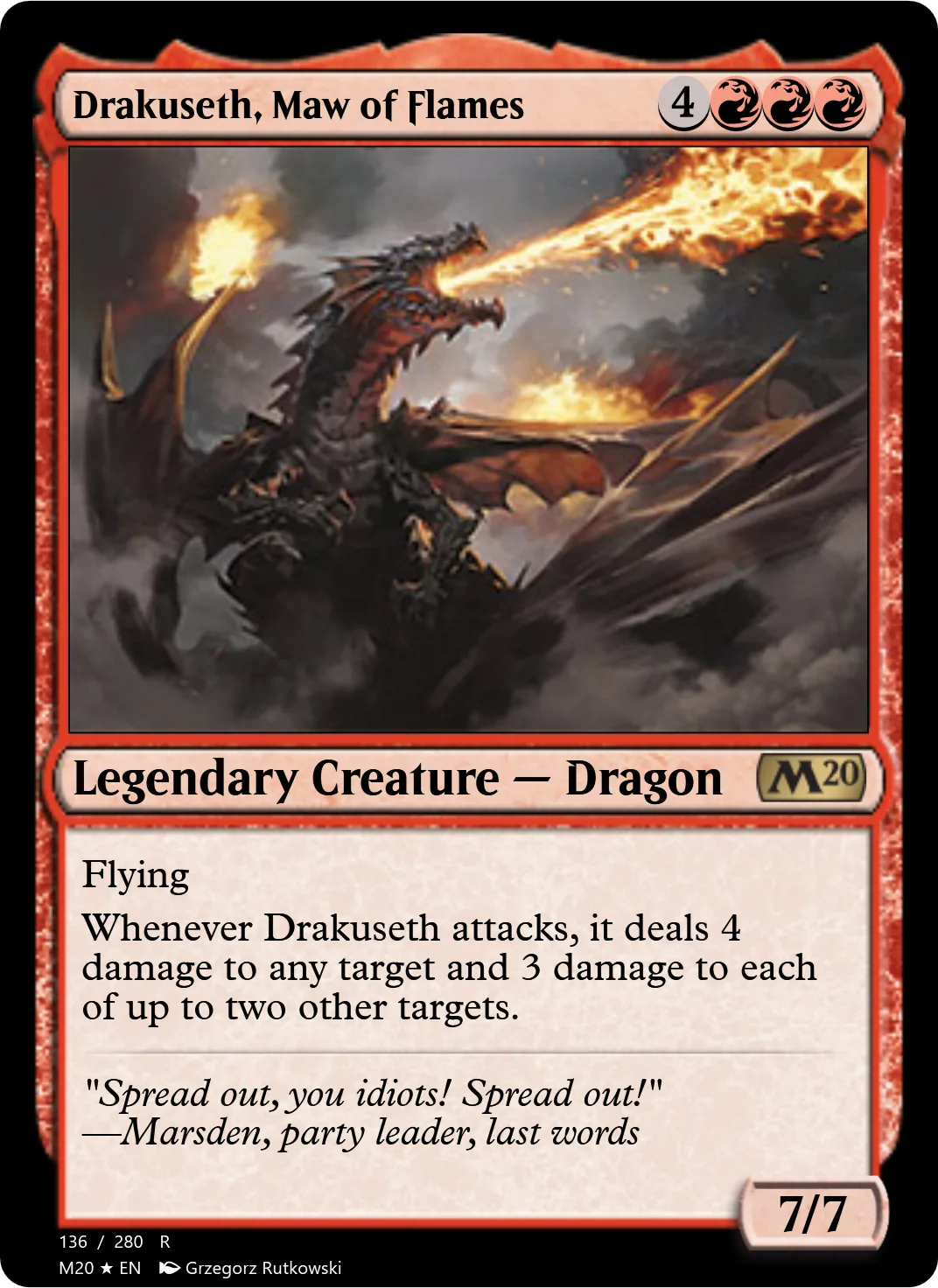 Drakuseth, Maw of Flames